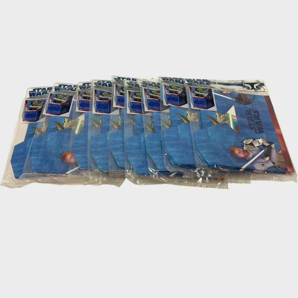 9 Packs Of 4 Star Wars Clone Wars Treat Boxes Party Express From Hallmark